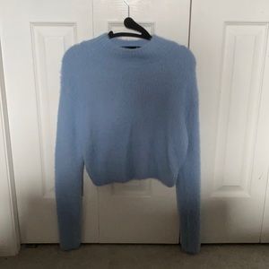 Blue Fuzzy Sweater
